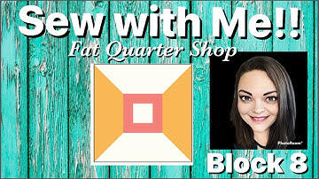 Sew with me! 2025 RDB Block Challenge - Block 8 - Bowdacious