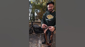 say goodbye to juggling your helmet around! tripmachine helmet harness is here to simplify your ride