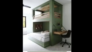 How to Make Double Decker Bed Design | Interior Design Ideas