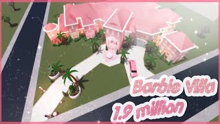 ♡ Bloxburg Speedbuild ♡ Barbie Villa (part two) ♡ 1.9 mil. screenshot 3