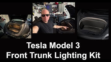 Tesla Model 3 Highland 2024+ Front Trunk Lighting Kit