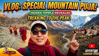 Vlog: Puja At Matho Mountain || Trekking To The Peak || Adventure || Norbu Shelokpa