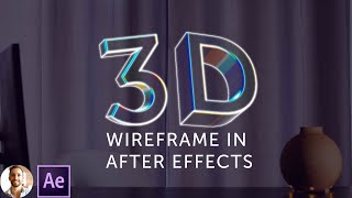3D WireFrame in After Effects - FAST! (tutorial)