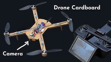 Build a RC Cardboard Drone with Camera