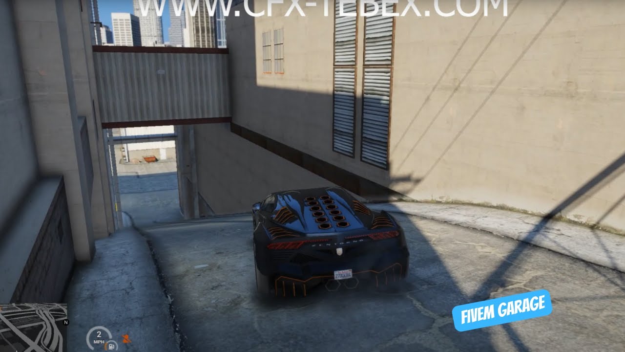 Fivem Garage | Interior & map for Roleplay | Tebex MLO - YouTube