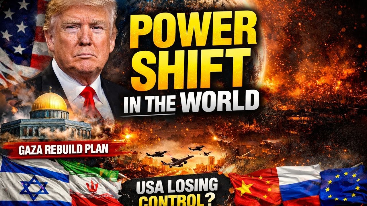 Is America Losing Control? Gaza Plan, Trump Pressure & the Multipolar World”
