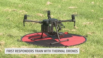 First responders get hands-on thermal drone training at WIU
