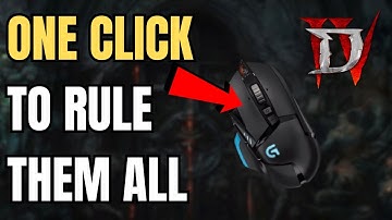 Diablo 4: Force Move, Interact & Attack Skill ALL on ONE BUTTON! (2 Methods)