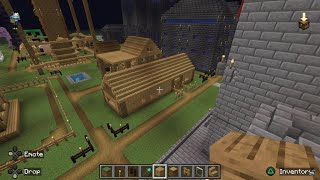 Minecraft [PS4] Gameplay Clip | Building an Oak Wooden House! ||