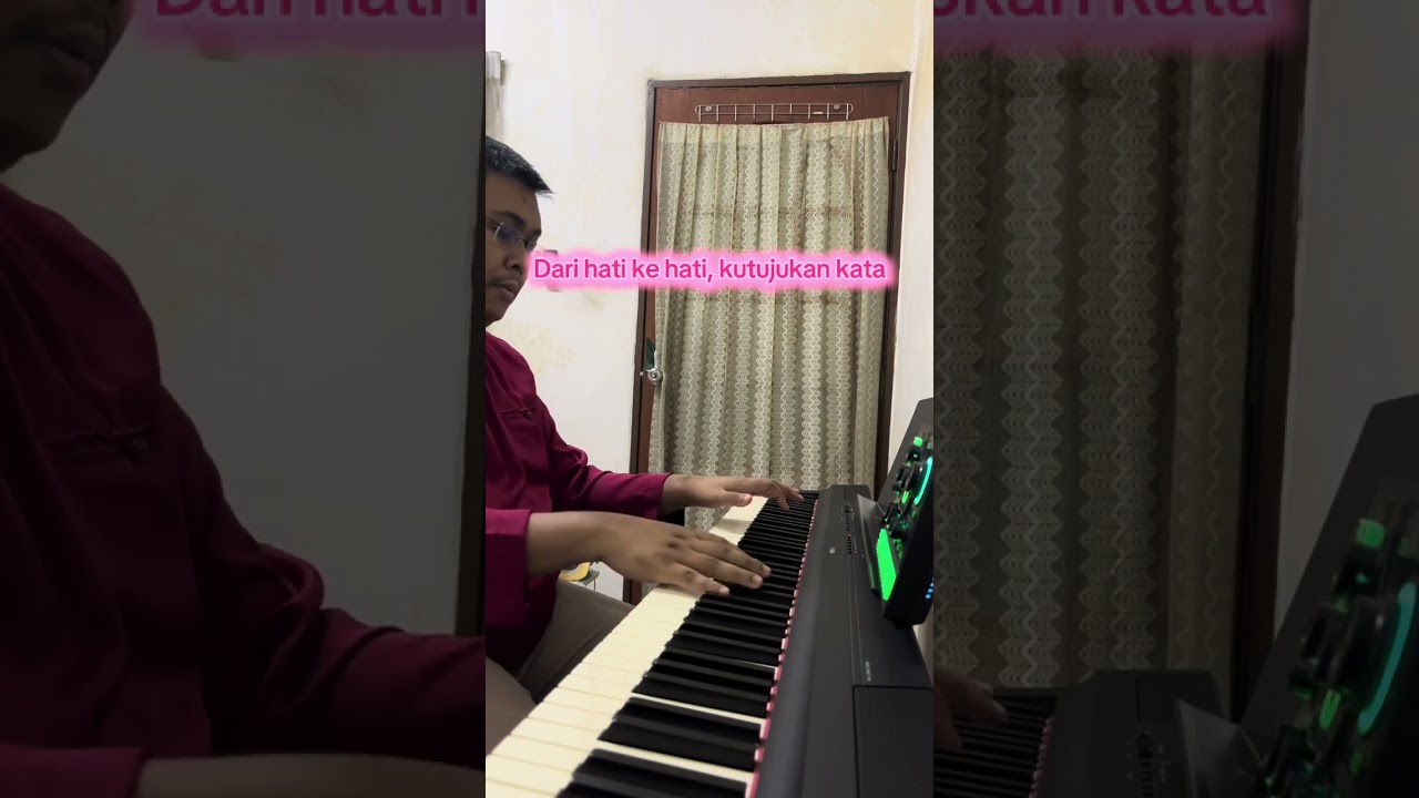 Aidilfitri - Sanisah Huri piano instrumental cover