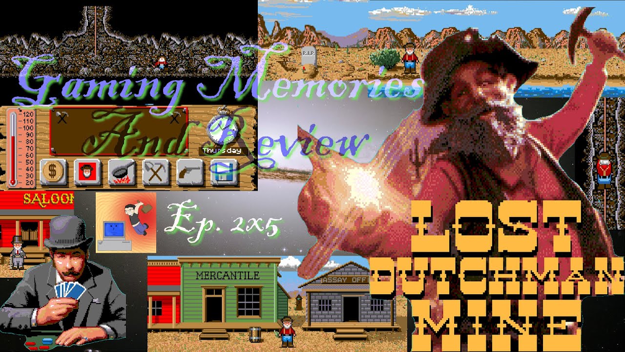 Lost Dutchman Mine - Amiga - Gaming Memories And Review - YouTube