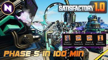 The Ultimate Factories To FINISH PHASE 5 & Win The Game | 19 |  Satisfactory 1.0 | Lets Play