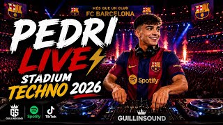 PEDRI LIVE ⚡ | Stadium TECHNO Mix #pedri