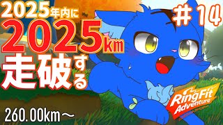 【Vtuber】ぬめゲコらいふ ２０２５ｋｍマラソン １４日目 260.00km～〔リングフィットアドベンチャー〕