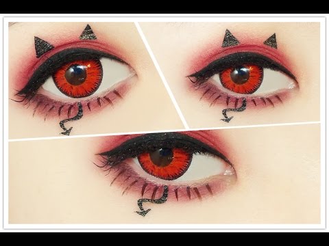 Devil Eye Makeup
