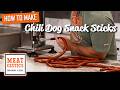 Making Chili Dog Snack Sticks with Walton's