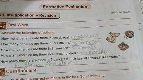 std- 4 Mathematics lesson 5. Multiplication part 1 Workbook solutions