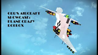 gru's plane showcase: plane crazy roblox