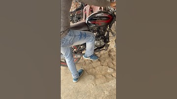 bajaj discover bike Subha 20 mar ne per kavi kavi start leraha he ￼