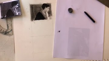 Drawing Master Study Tutorial graphite & charcoal with reductive method