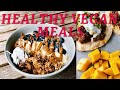 VEGAN WHAT I EAT IN A DAY (healthy breakfast &amp; lunch) PLANT BASED EATING