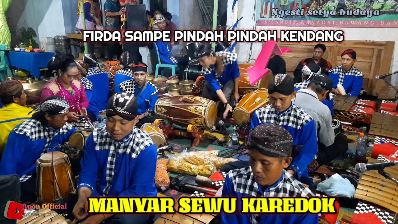 MANYAR SEWU KAREDOK‼PENGENDANG FIRDA APRIANI BERSAMA EBEG NGESTI SETYA BUDAYA JOSS BOSKUH👍