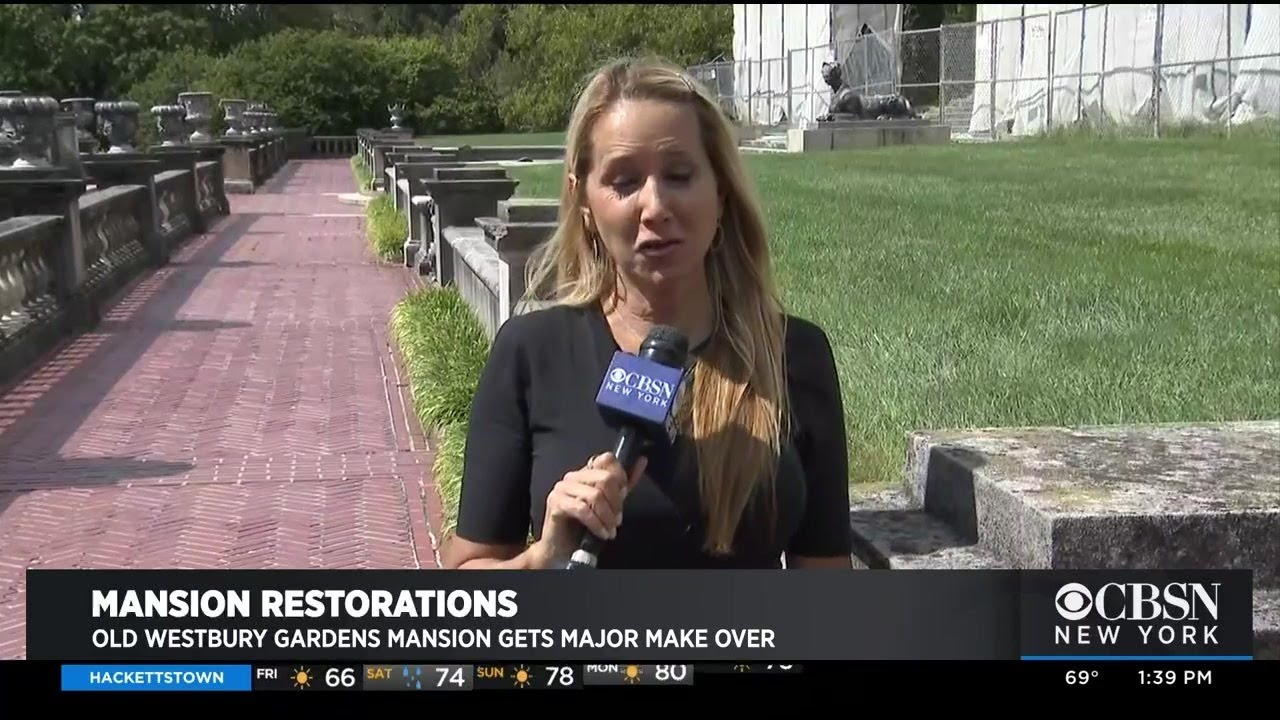 cbs new york weather Old Westbury Gardens Gets Magical Restoration