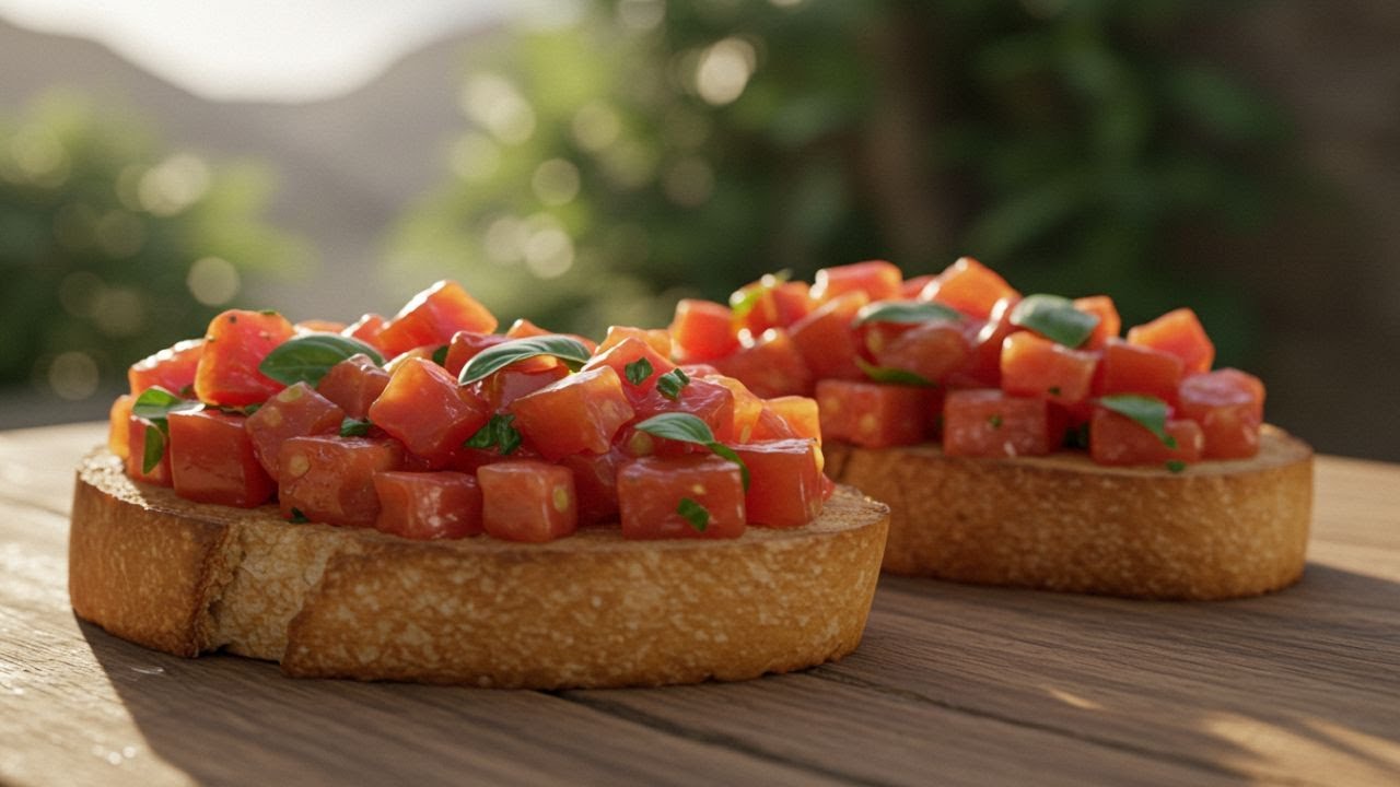 🍅 Fazendo a Melhor Bruschetta de Tomate do Outback em Casa! 🍞 - YouTube