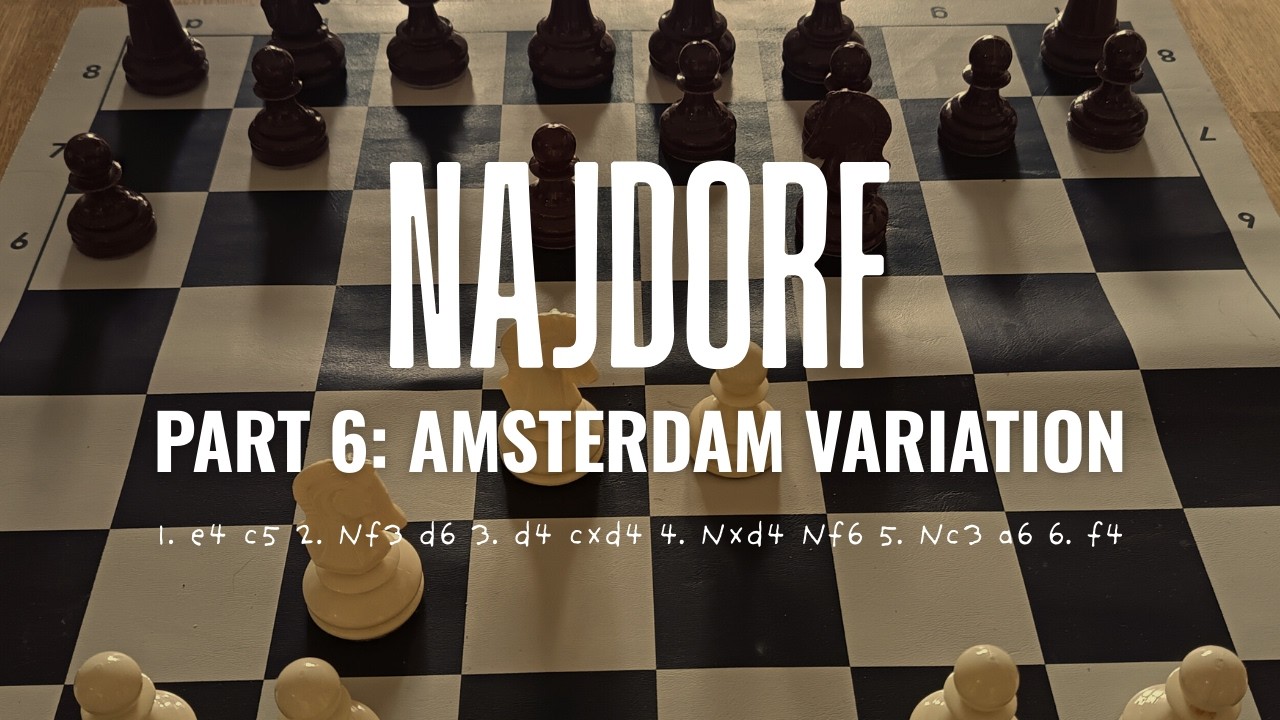 Sicilian Najdorf · Amsterdam Variation (6.f4)