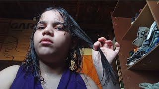 Finalização No Meu Cabelo Arrumando As Camas