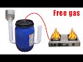 Amazing technology to use free gas from garbage