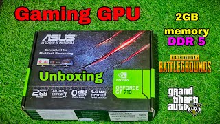 Unboxing the Asus NVIDIA GeForce GT 710 DDR5 Affordable Graphics Power!