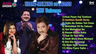 Alka Yagnik, Kumar Sanu, Udit Narayan 🎶 Audio Jukebox | 90s Bollywood Superhits Songs