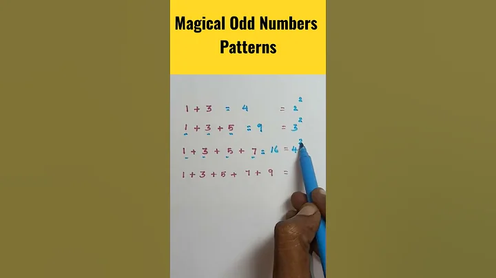 sum of odd numbers#shorts #youtubeshorts #viral #creatingforindia #allinmath