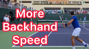 Two Handed Backhand Hip Turn Timing (Tennis Technique Explained)