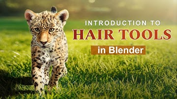Blender Hair Tutorial for Beginners | VFX Grace