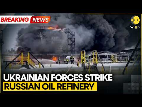 Russia-Ukraine War: Ukrainian Drone Swarm Strikes Major Rosneft Oil Refinery In Samara | BREAKING
