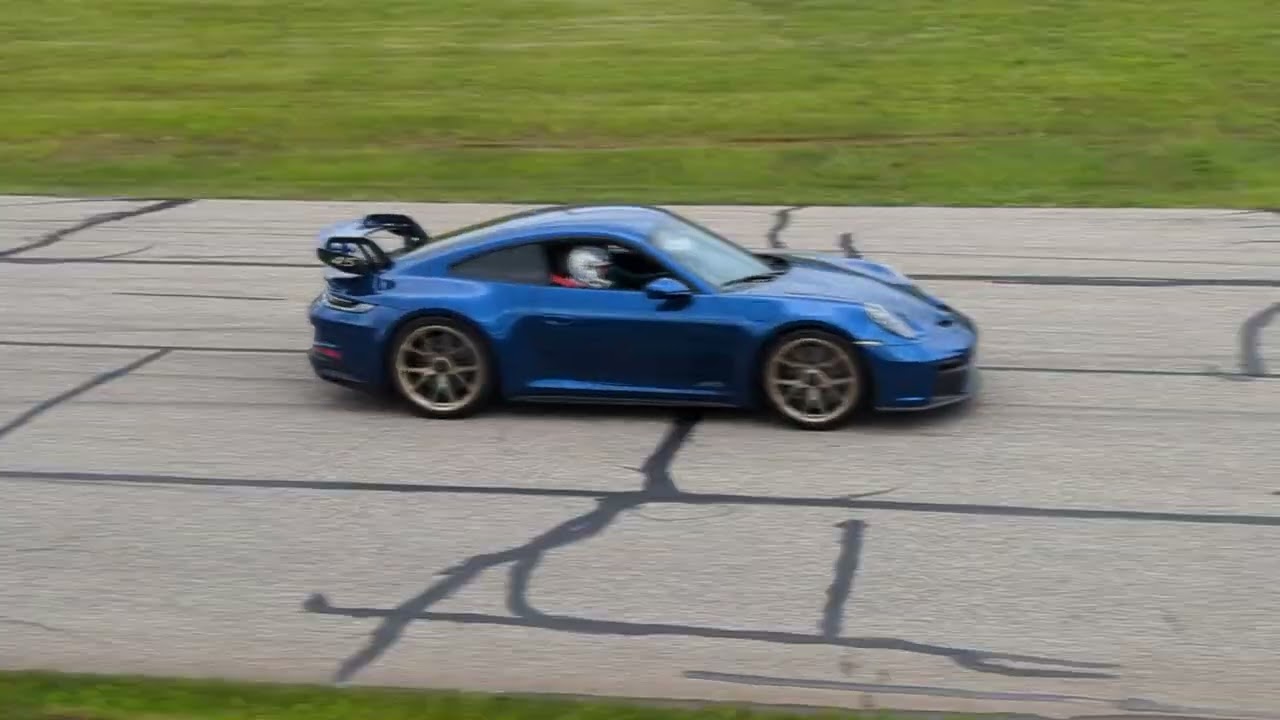 992 Porsche GT3 DeMan 4.5L - Grattan Fly-By