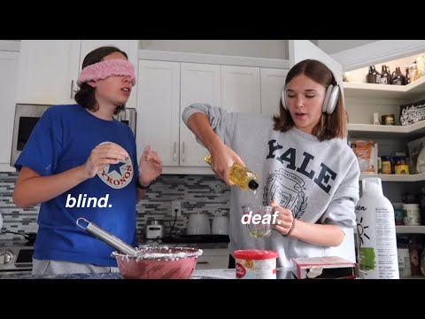 BLIND & DEAF BAKING CHALLENGE