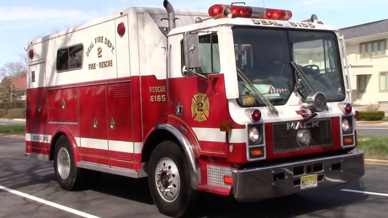 Deal Fire Department Rescue 6185 Responding 42118 YouTube