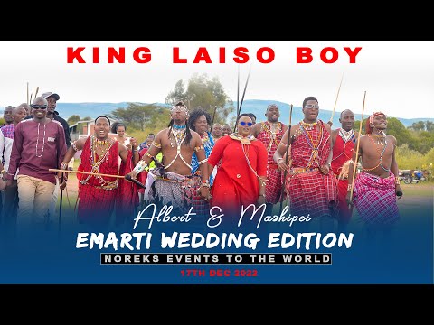 LAISO BOY AND MCEE ERICK MUNTET NOREKS EVENTS SUPER B PERFOMANCE IN MAASAI SAMBURU WEDDING