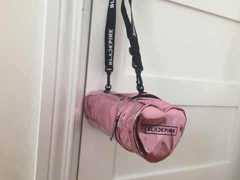 blackpink-light-stick-case/pouch/bag-unboxing,-愛心搥手燈包開箱,blackpinkスティックライトケース!