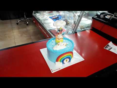 საბავშვო ტორტი \"ცალრქა\" (მარტორქა, თხისრქა), ტორტები შეკვეთით 593 756 700, \"გრანტის ტორტები\"