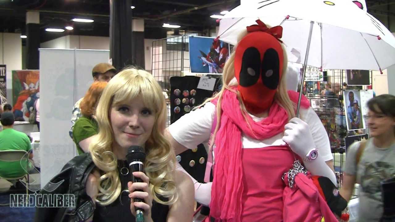 HELLO KITTY DEADPOOL! At The Boston Comic Con 2013 YouTube