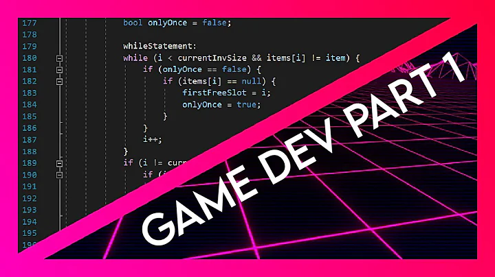 Game DevLog #1 | Inventory System