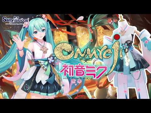【SanyMuCos】Onmyoji x Hatsune Miku Cosplay Costume Plus Size Detail Show