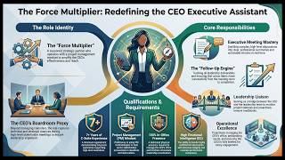Requirements for Executive Assistant to the CEO Roles