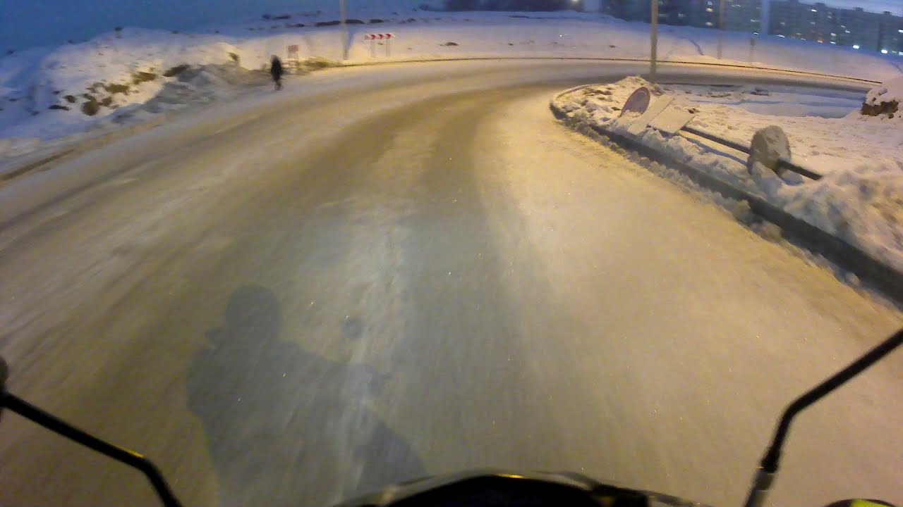 01.12.2020 скутер зимой. первый выезд после нескольких месяцев ремонта ...