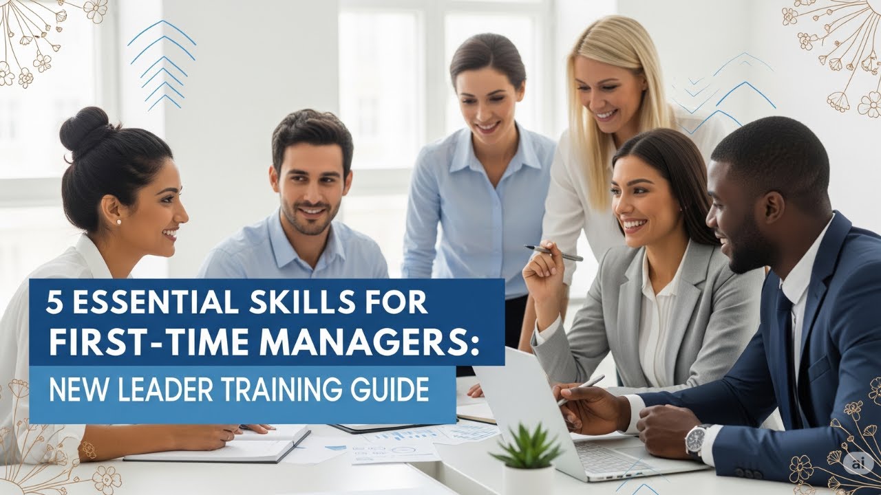 5 Essential Skills for New Managers | New Leader Training Video Guide