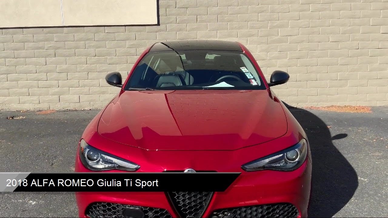 2018 ALFA ROMEO Giulia Ti Sport Walnut creek Concord Lafayette Oakland ...